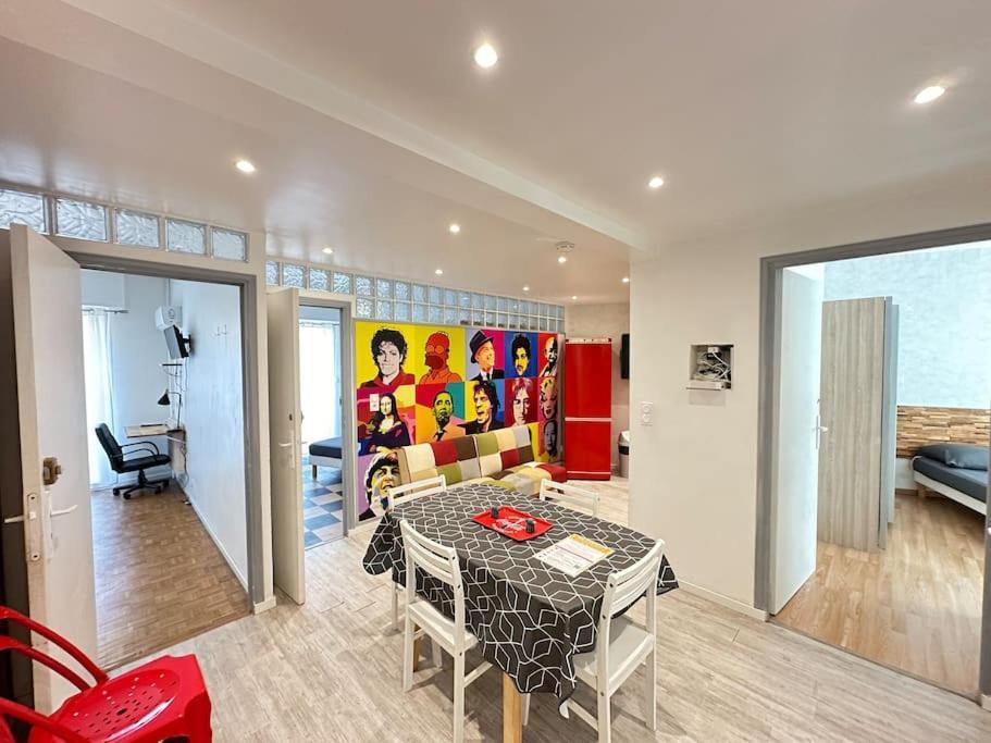 Appartement Avec 4 Chambres Doubles - Proche De La Mer, Des Transports Et De La Promenade Des Anglais Νίκαια Εξωτερικό φωτογραφία