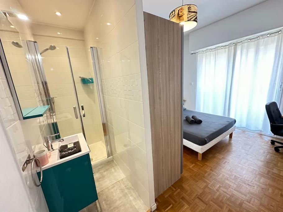Appartement Avec 4 Chambres Doubles - Proche De La Mer, Des Transports Et De La Promenade Des Anglais Νίκαια Εξωτερικό φωτογραφία