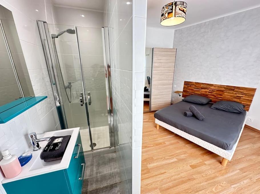 Appartement Avec 4 Chambres Doubles - Proche De La Mer, Des Transports Et De La Promenade Des Anglais Νίκαια Εξωτερικό φωτογραφία