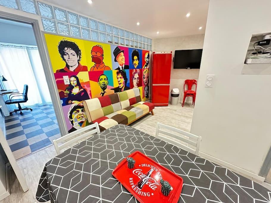 Appartement Avec 4 Chambres Doubles - Proche De La Mer, Des Transports Et De La Promenade Des Anglais Νίκαια Εξωτερικό φωτογραφία